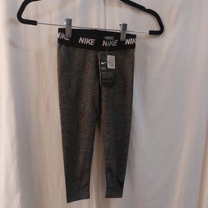 NWT Nike Kids Gray Leggings Size S